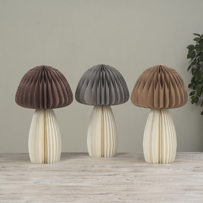 Extra Large Paper Honeycomb Mushroom