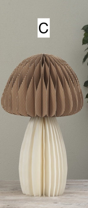 Extra Large Paper Honeycomb Mushroom