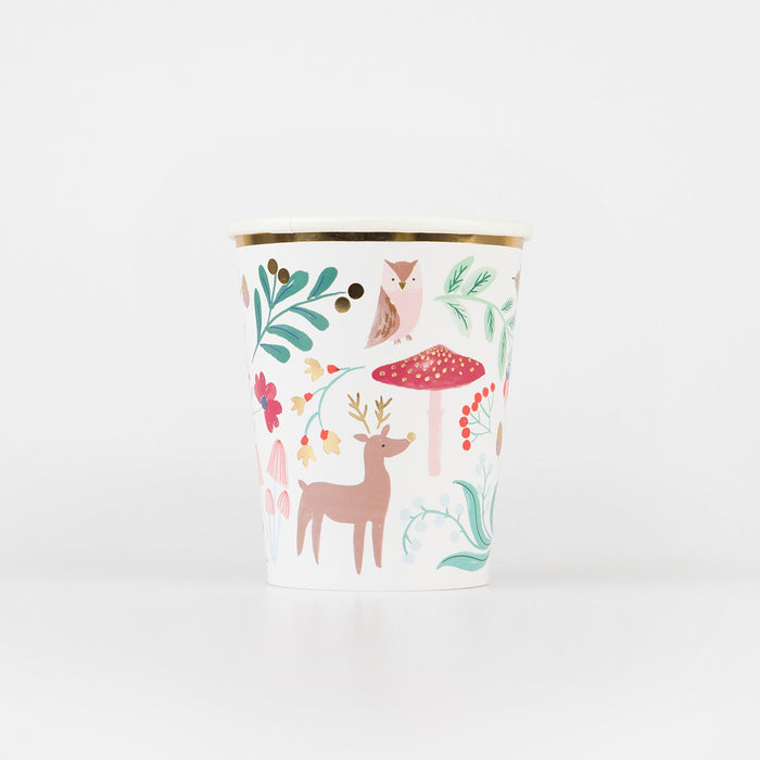 Winter Woodland CUps