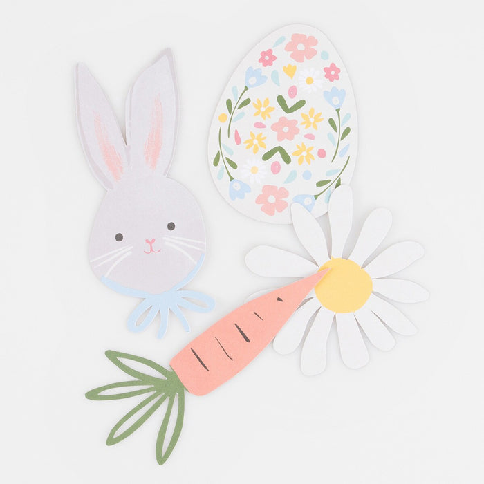 Easter Theme Shaped Stickers