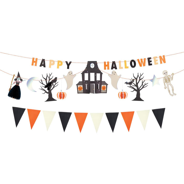 Happy Halloween Garland Set