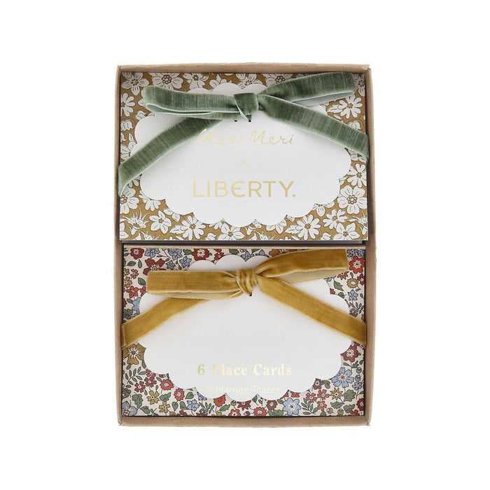 Meri Meri x Liberty Fall Place Cards