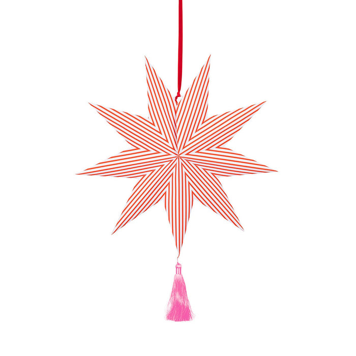 Stripe Star Decorations