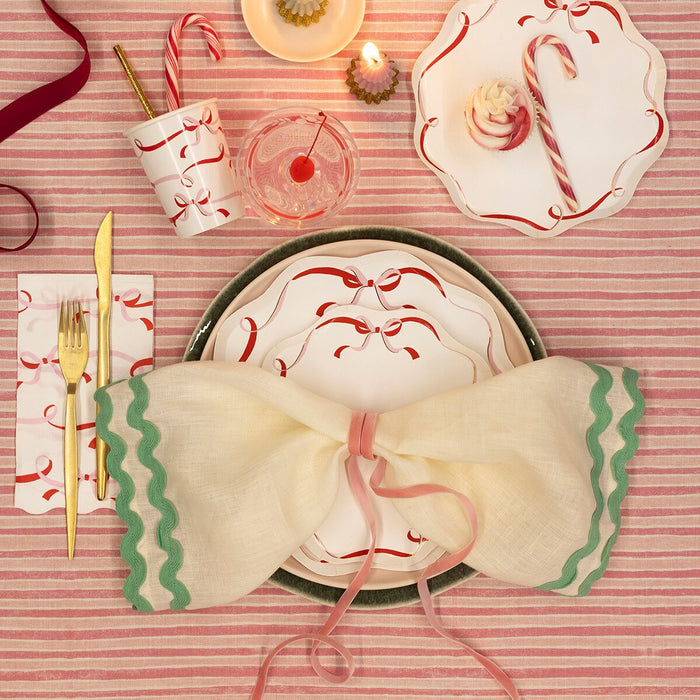 Ribbon Bow Small Napkins