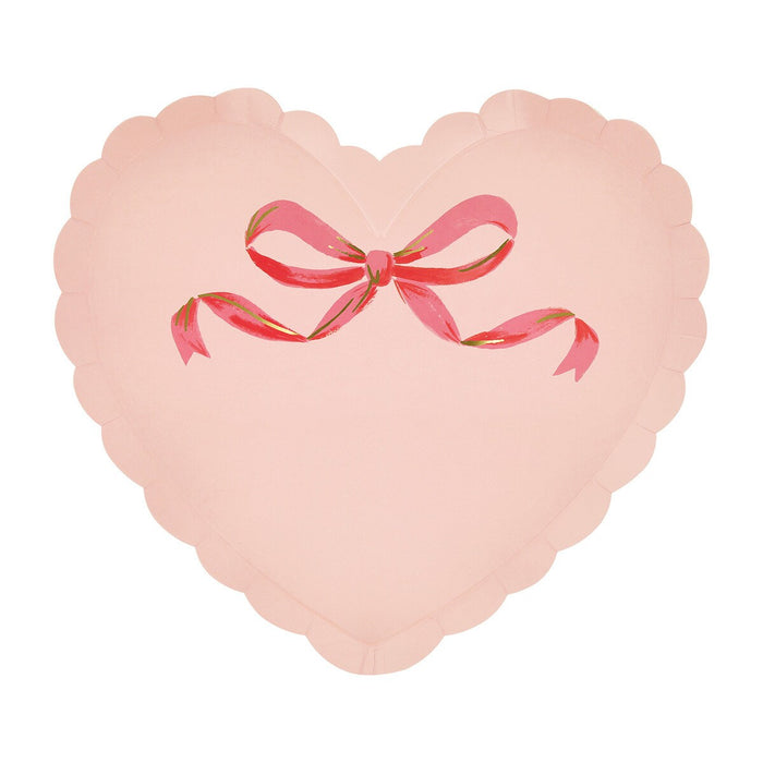 Coquette Heart Plates