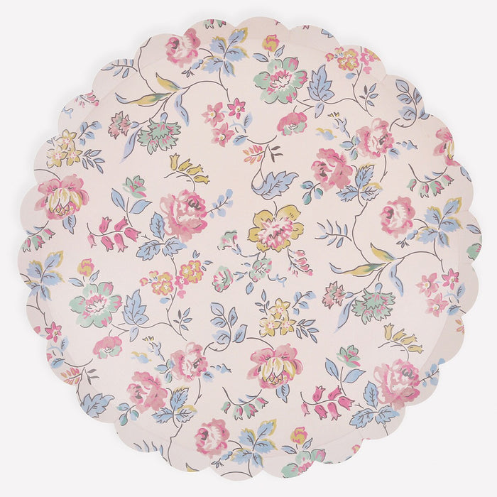 Pink Chintz Dinner Plate