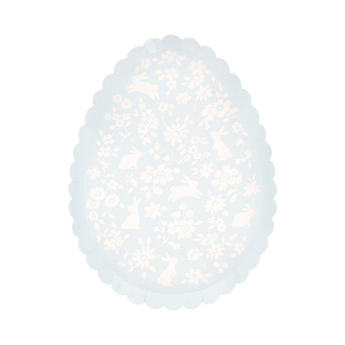 Ditsy Bunny Egg Plates
