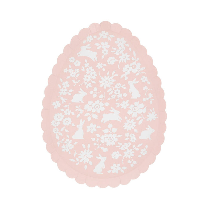 Ditsy Bunny Egg Plates