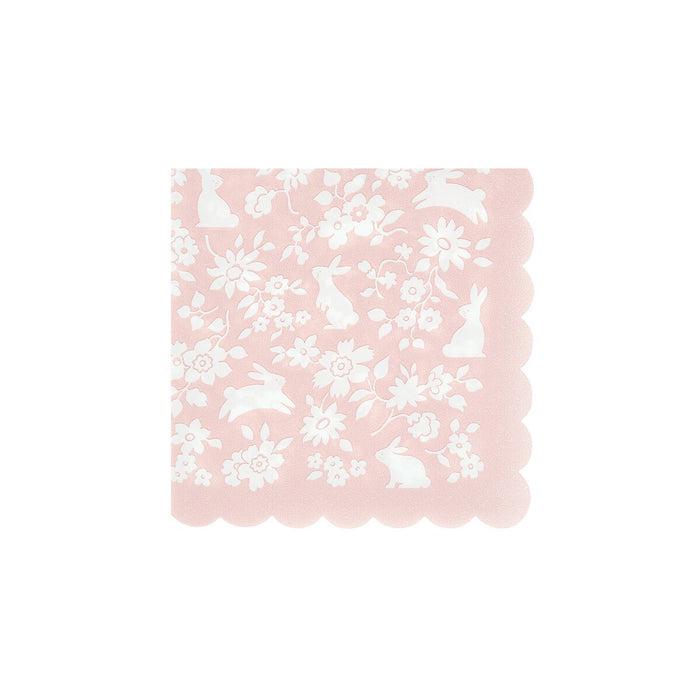 Ditsy Bunny Small Napkins