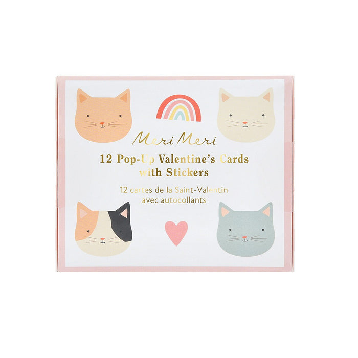Cat Valentine's Card and Sticker Set
