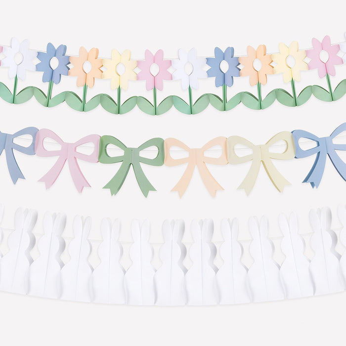 Bunny Paper Garland Set