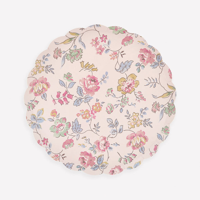 Pink Chintz Side Plates