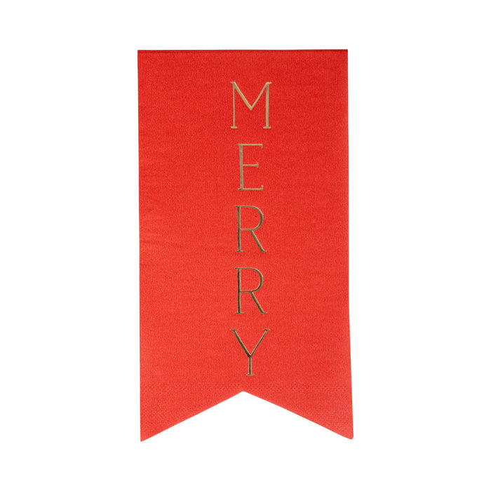 Merry & Joy Guest Towel