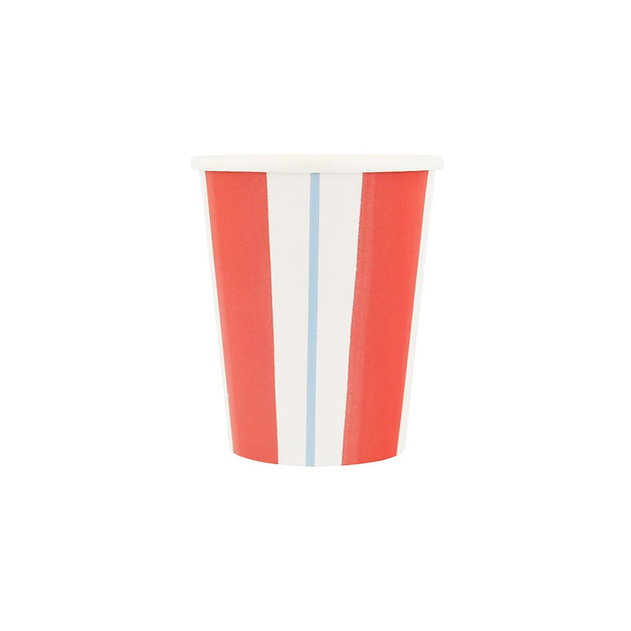 Preppy Stripe Cups