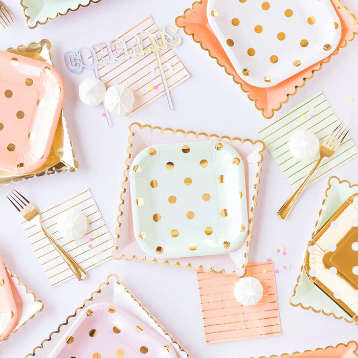 Blush Beverage Napkins