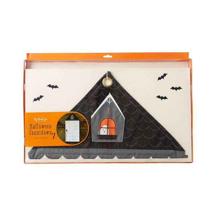 Countdown to Halloween Canvas Pocket Advent PRICE