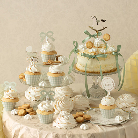 Oh Baby Cupcake Toppers