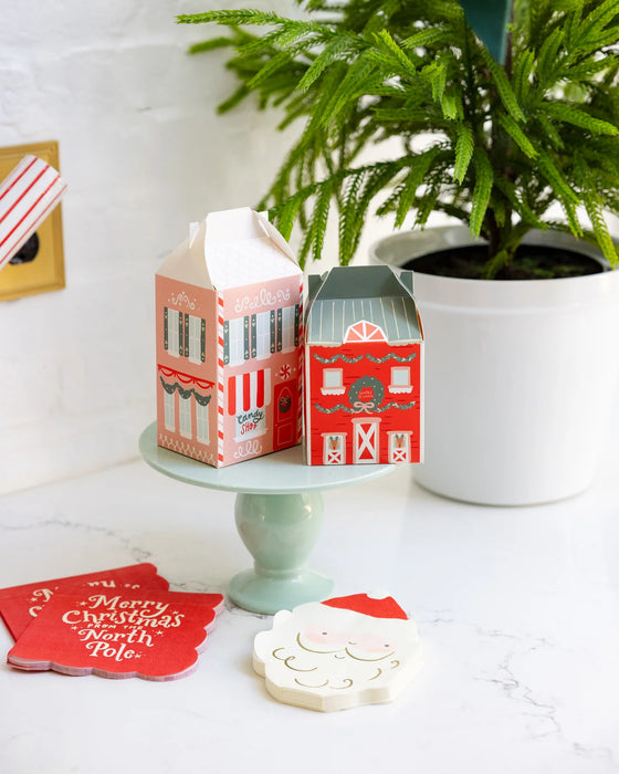 North Pole Advent Treat Boxes