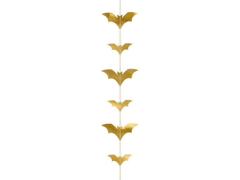 Gold Bats Garland