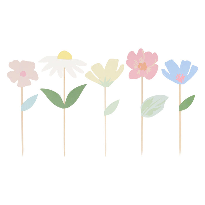 Flower Cake Wrap & Toppers