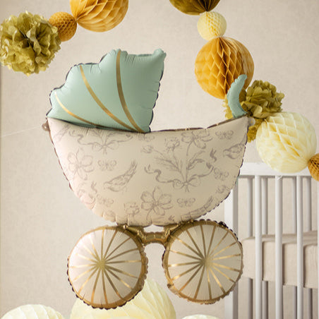 Baby Carriage Foil Balloon