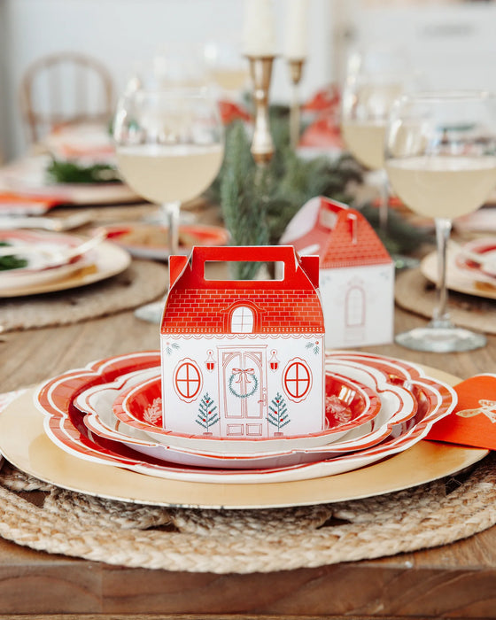 Row House Gable Treat Boxes