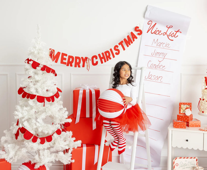 Thick Felt Merry Christmas Banner