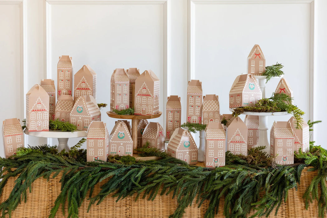Gingerbread House Advent Treat Boxes