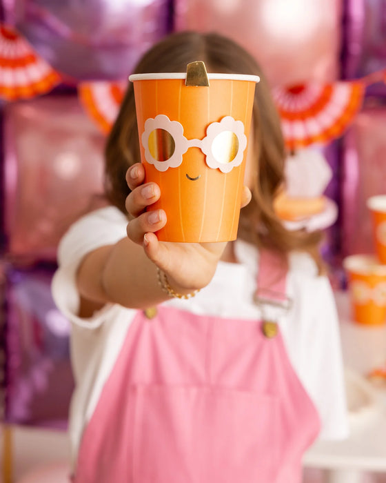 Groovy Pumpkin Party Cup