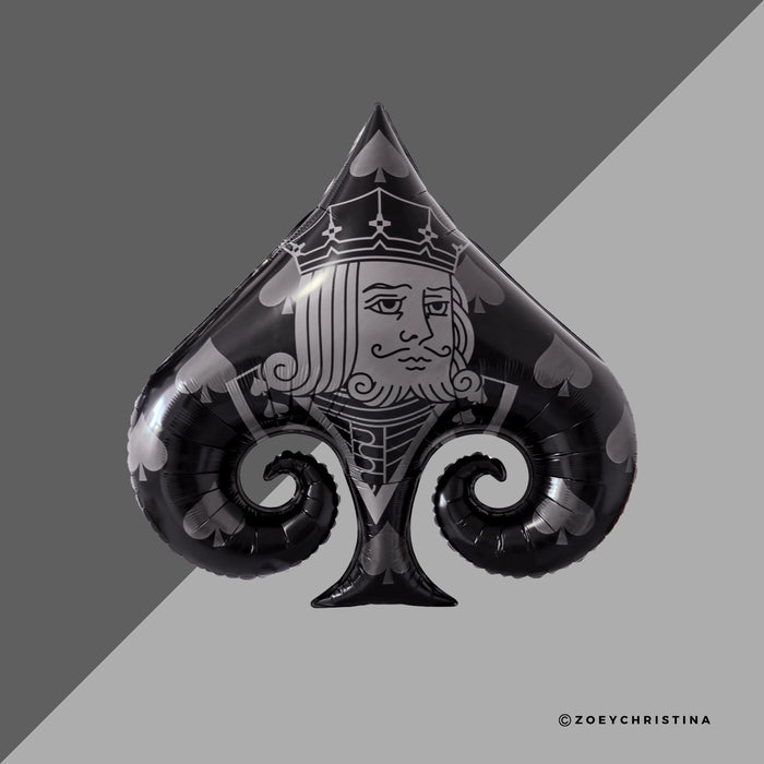Playing Card Foil Balloon Set