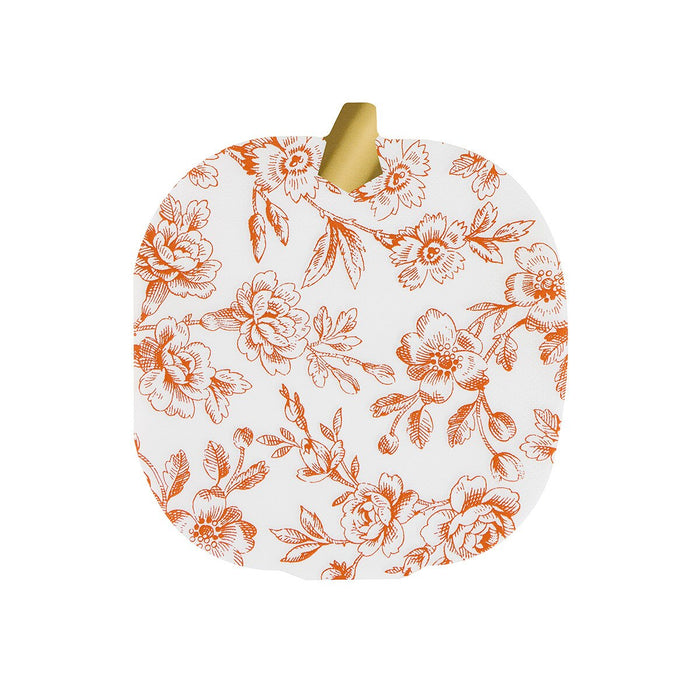 Toile Pumpkin Napkins