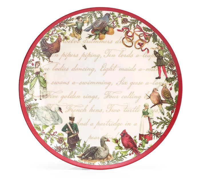 12 Days of Christmas Melamine Plate