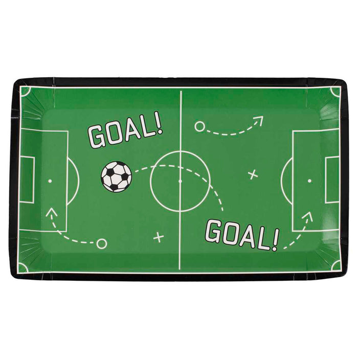 Soccer Pitch Paper Plates
