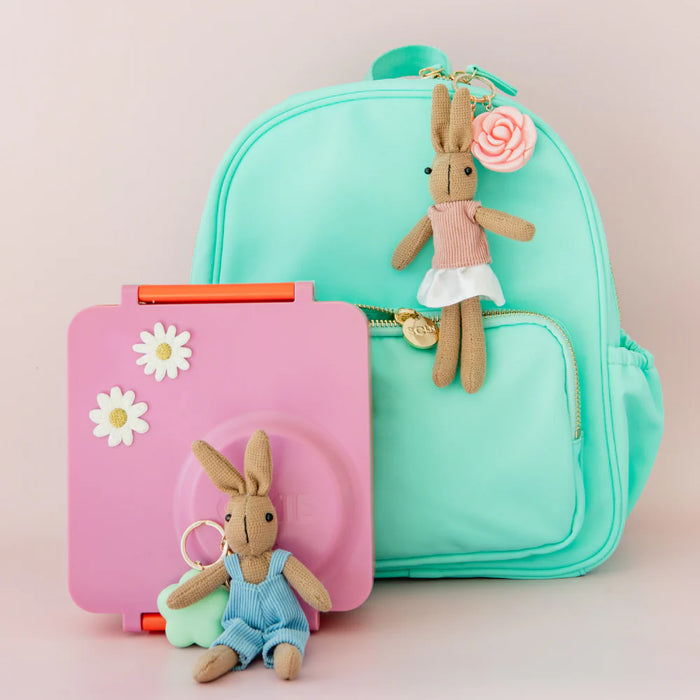 Bunnies In The Garden Bunny Keychain Lip Balm