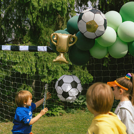 Trophy & Soccer Balls Balloon Garland