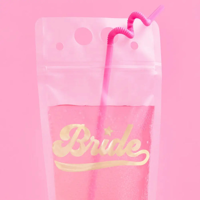 Team Bride Drink Pouches