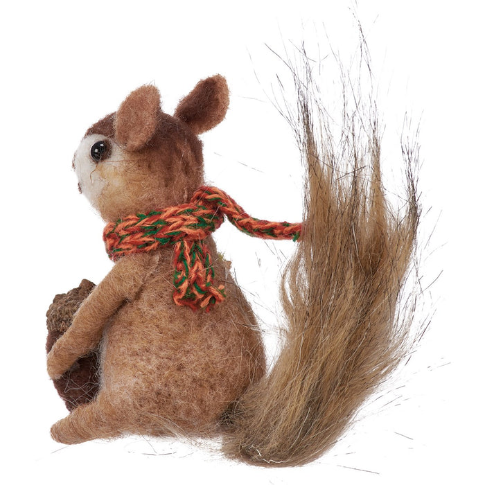 Squirrel With Scarf