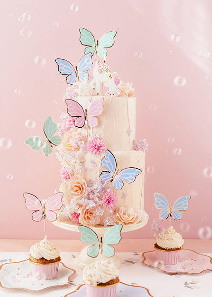 Butterflies Cake Toppers