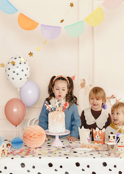 Dalmatian Dots Paper Table Cover