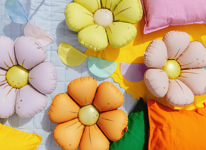 Colorful Daisies Foil Balloons