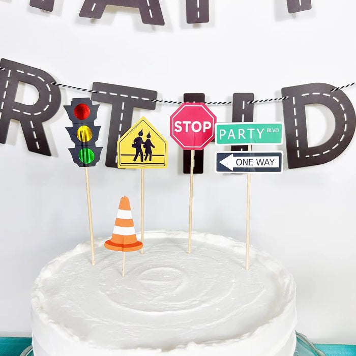 Transportation Cake Toppers