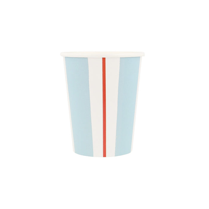 Preppy Stripe Cups