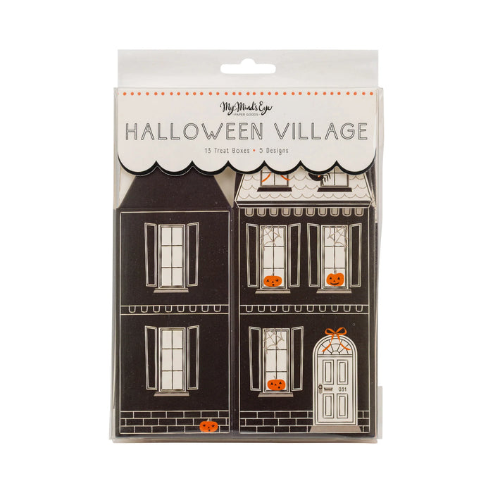 Halloween Village Treat Boxes