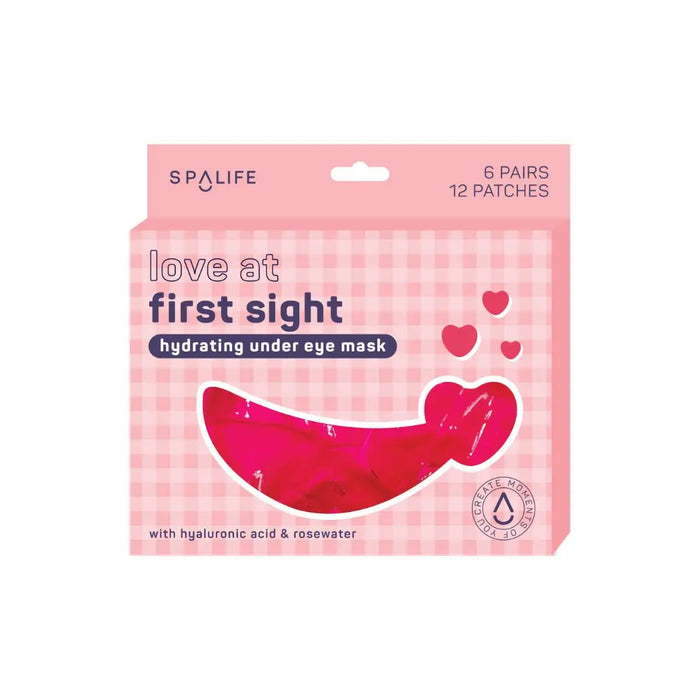 Valentines' Day Love At First Sight Hydrating Undereye Masks- 6 pairs