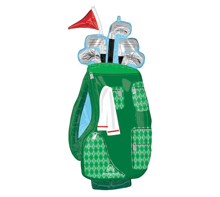Golf Bag Foil Balloon - 37"