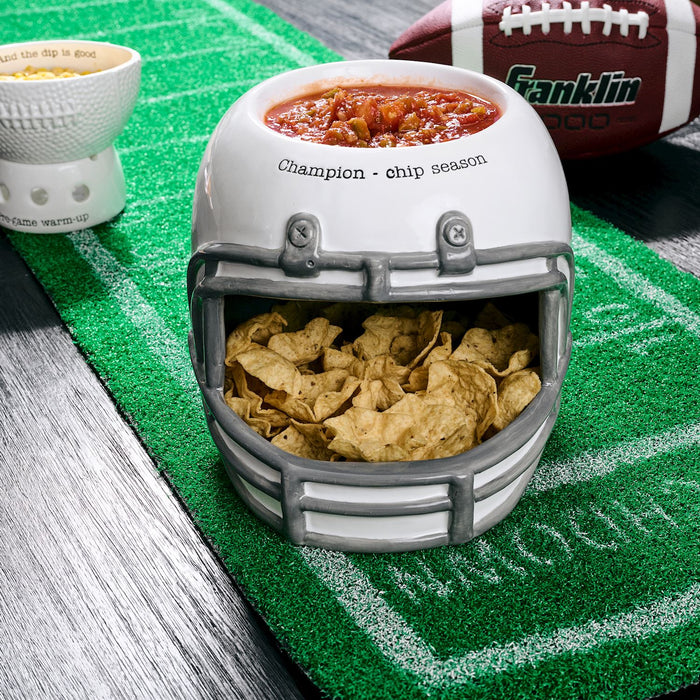 Football Helmet Chip & Dip