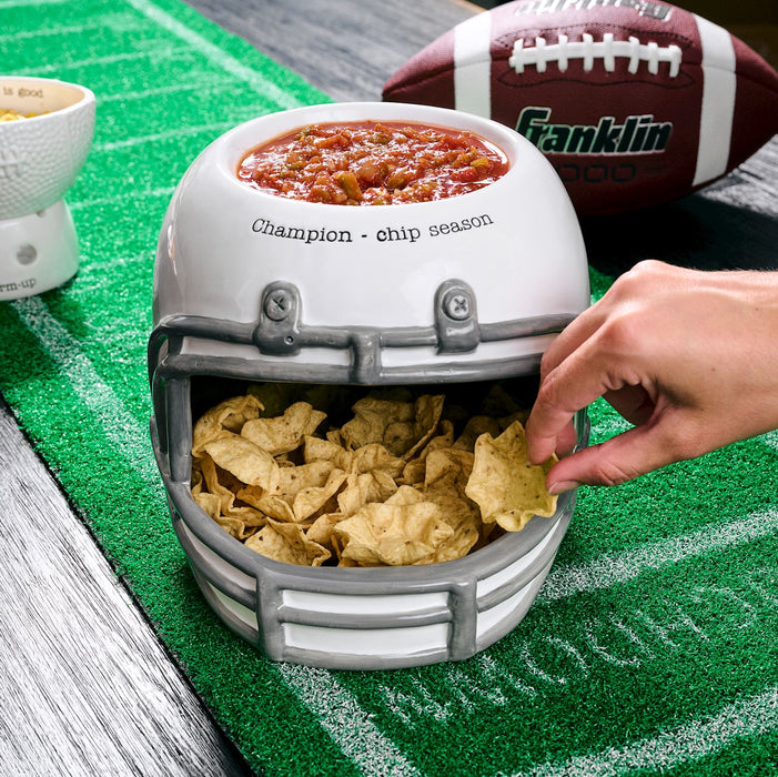 Football Helmet Chip & Dip