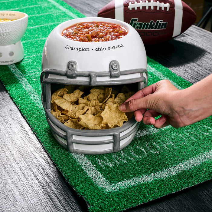 Football Helmet Chip & Dip