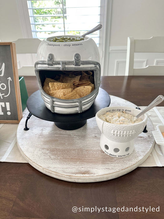 Football Helmet Chip & Dip