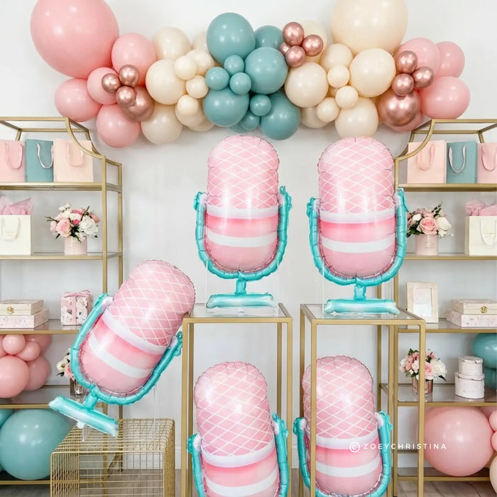 Microphone Foil Balloon – 23" X 35"